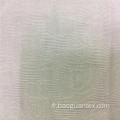 Modèle de fleurs 100% coton Jacquard Dobby tissu